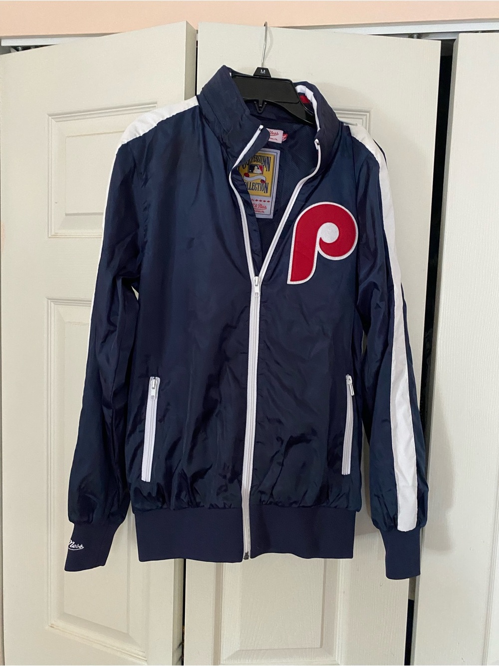 Mitchell & Ness Philadelphia Phillies Navy Jacket